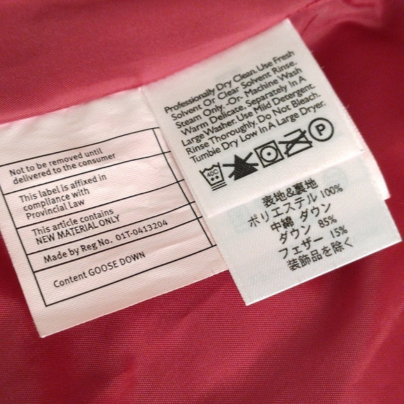 Eddie Bauer Small Red 700 Fill Power Goose Down Full Zip Snap Button Puffer Vest - Picture 11 of 14